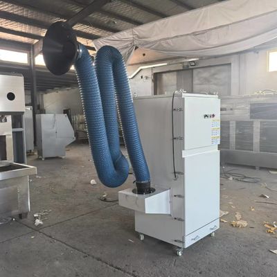 लेजर औद्योगिक शक्तिशाली पोर्टेबल फिल्टर कारतूस निकालनेवाला पीसने धुआं धूल निकालनेवाला
