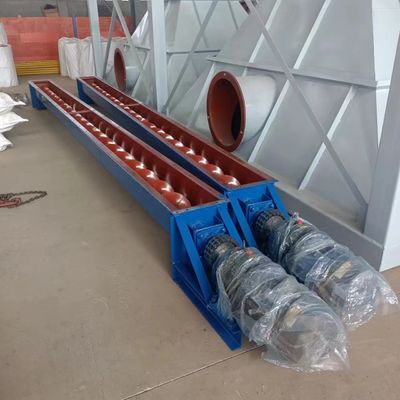 स्टील इलेक्ट्रिक स्क्रू कन्वेयर टाइप यू पोर्टेबल अनाज स्क्रू कन्वेयर