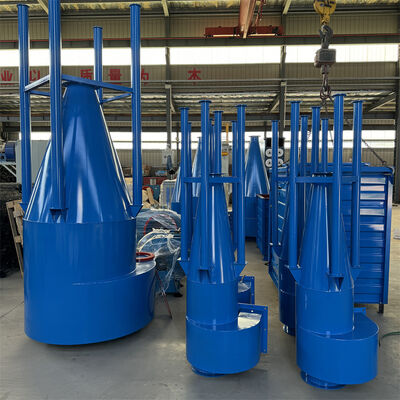 लकड़ी प्रसंस्करण संयंत्रों के लिए चक्रवात धूल संग्राहक, औद्योगिक उच्च सक्शन पावर धूल संग्राहक