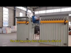औद्योगिक बैग पल्स जेट धूल कलेक्टर धूल हटाने वाला उपकरण